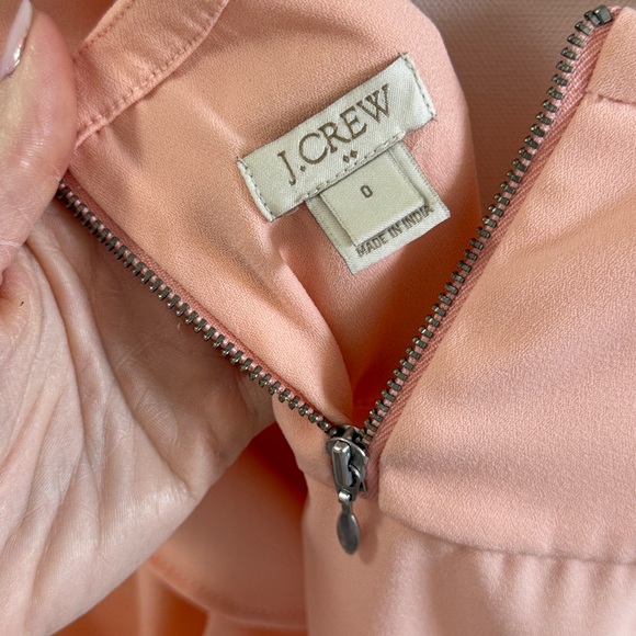 J. Crew Flutter Sleeve Blouse Light Pink - Picture 6 of 8